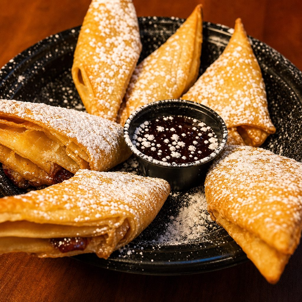 Cookie dough flautas.
